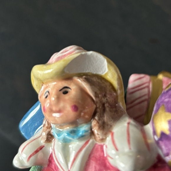 😍2/$20 Fitz & Floyd Christmas Holiday Santa Sleigh Gifts Mug Handcrafted - Picture 8 of 8